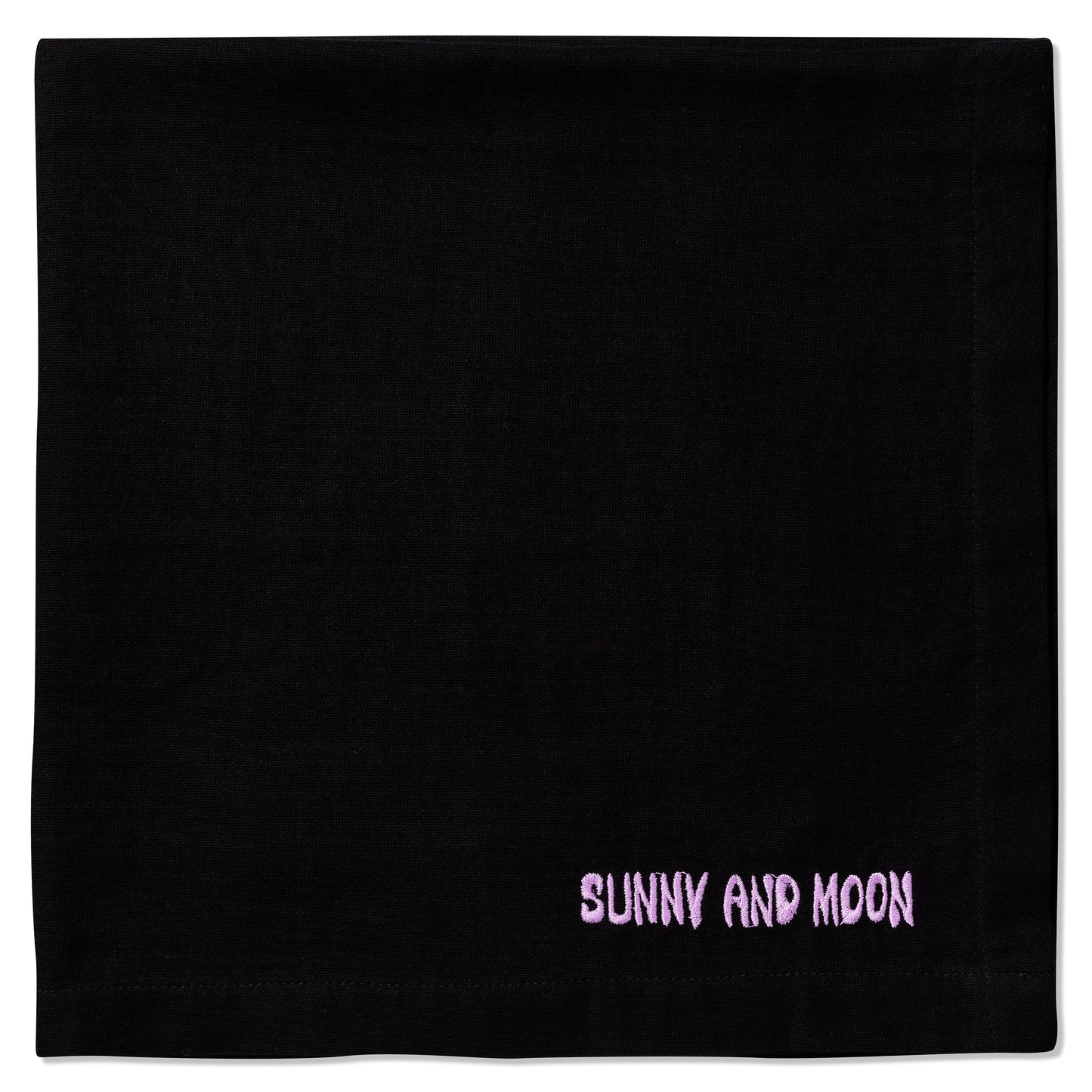 Plain black cotton muslin sunny and moon premium luxury baby burp cloth swaddle