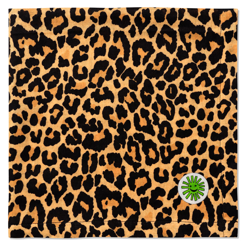 leopard baby muslin burp cloth swaddle i heart crying stylish cool luxury premium baby gift